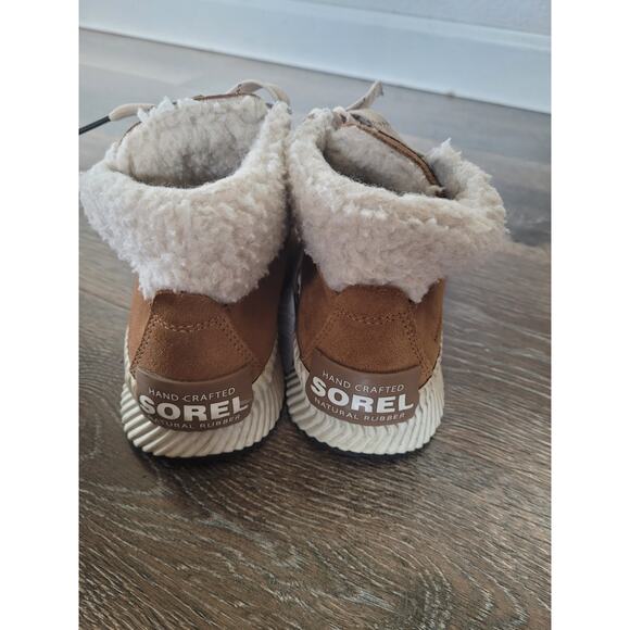 Sorel‎ Women's Fur Lined Brown Sneaker size 6.5 #1 - Picture 4 of 5